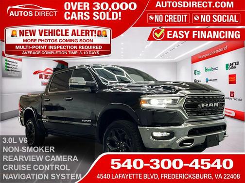 Diamond Black Crystal Pearlcoat 2021 RAM 1500 Limited