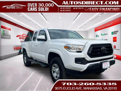 Super White 2021 Toyota Tacoma SR