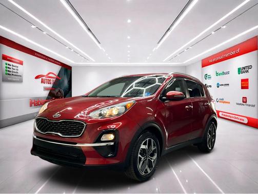 Hyper Red 2021 Kia Sportage EX