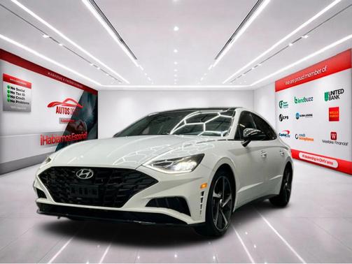 Serenity White 2023 Hyundai SONATA SEL Plus