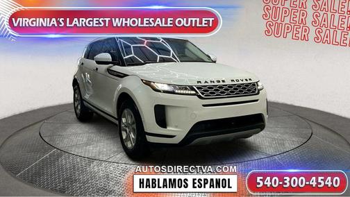 White 2021 Land Rover Range Rover Evoque S