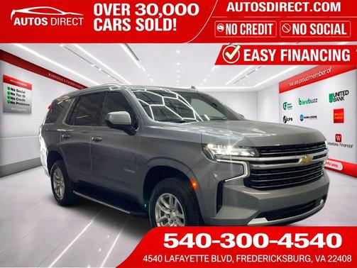 Satin Steel Metallic 2021 Chevrolet Tahoe LT