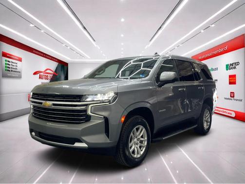 Satin Steel Metallic 2021 Chevrolet Tahoe LT