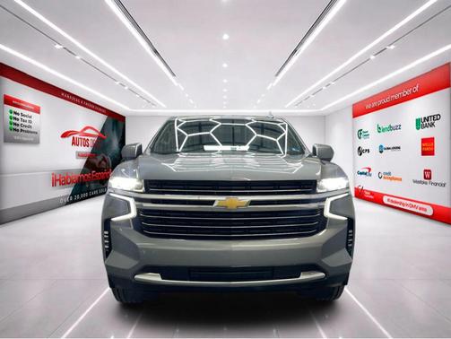 Satin Steel Metallic 2021 Chevrolet Tahoe LT