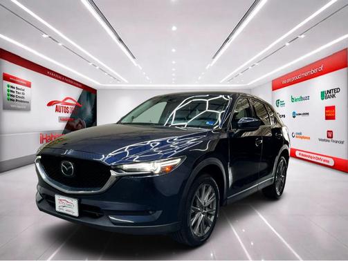Deep Crystal Blue Mica 2020 Mazda CX-5 Grand Touring