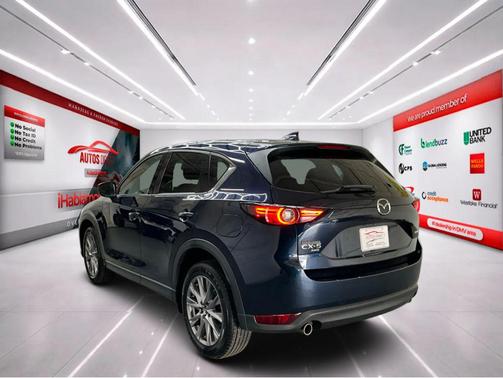 Deep Crystal Blue Mica 2020 Mazda CX-5 Grand Touring