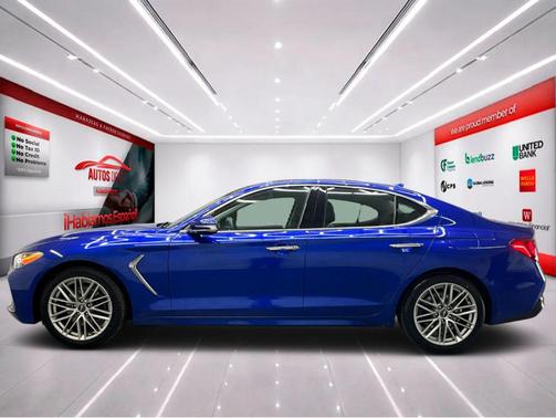 Mallorca Blue 2021 Genesis G70 2.0T AWD
