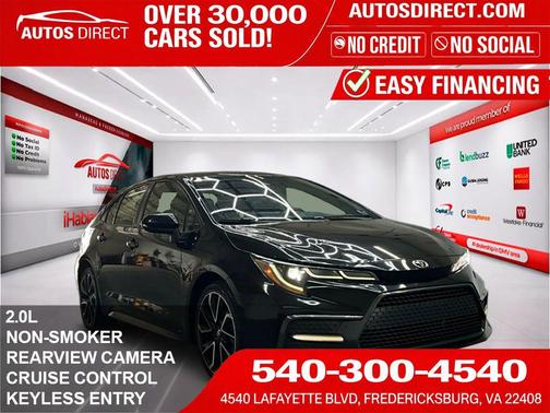 Black Sand Pearl 2021 Toyota Corolla SE