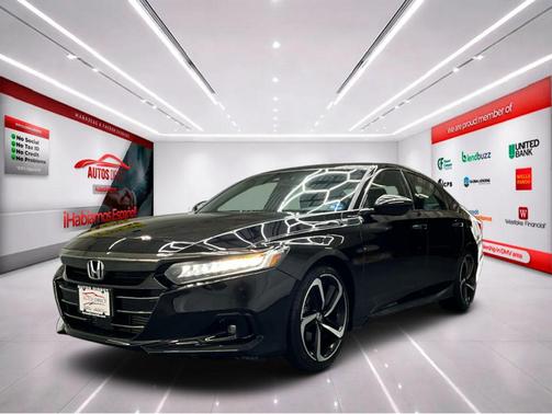 Crystal Black Pearl 2022 Honda Accord Sport 1.5T