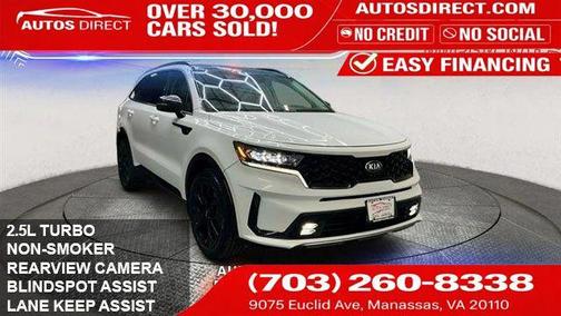 Glacial White Pearl 2021 Kia Sorento SX