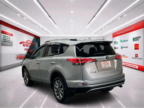Silver 2017 Toyota RAV4 Limited
