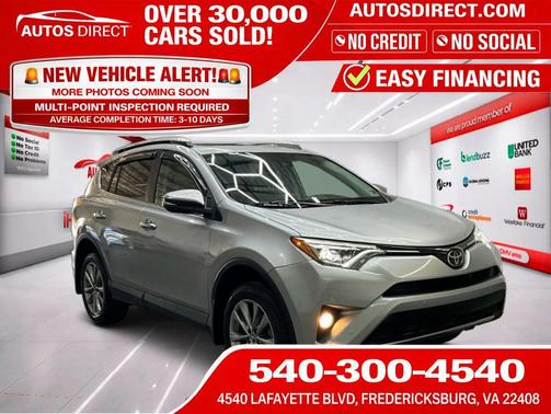 Silver 2017 Toyota RAV4 Limited