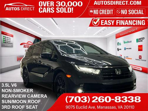 Crystal Black Pearl 2023 Honda Odyssey Sport