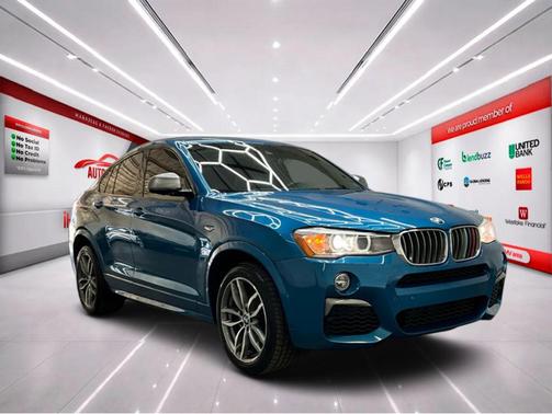 Blue Metallic 2018 BMW X4 M40i