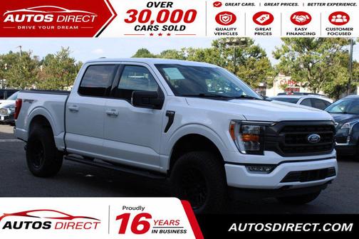 Oxford White 2022 Ford F-150 XLT