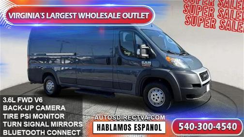 2019 RAM ProMaster 3500 High Roof