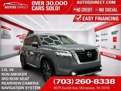 Boulder Gray Pearl 2022 Nissan Pathfinder Platinum 4WD
