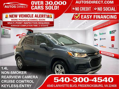 Shadow Gray Metallic 2022 Chevrolet Trax LT