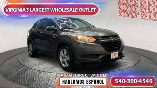 Modern Steel Metallic 2016 Honda HR-V LX