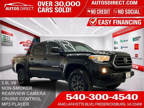Black 2023 Toyota Tacoma SR5