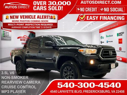 Black 2023 Toyota Tacoma SR5