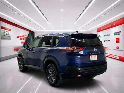 Caspian Blue Metallic 2021 Nissan Rogue S