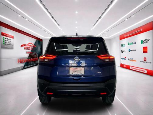 Caspian Blue Metallic 2021 Nissan Rogue S