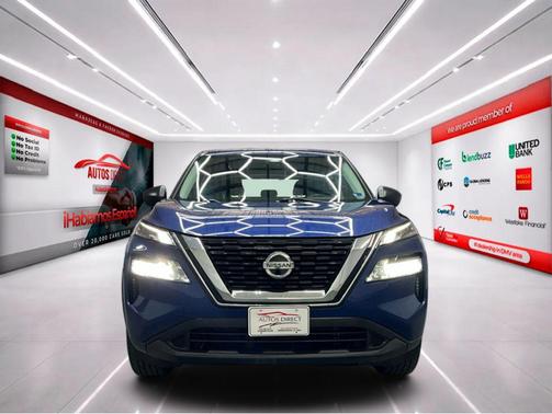 Caspian Blue Metallic 2021 Nissan Rogue S