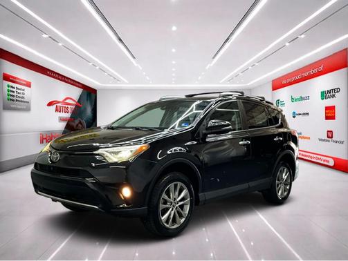 Black 2016 Toyota RAV4 Limited