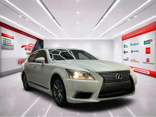 White Pearl 2016 Lexus LS 460 Base