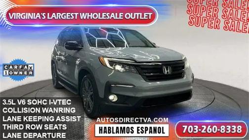 2022 Honda Pilot 2WD Sport