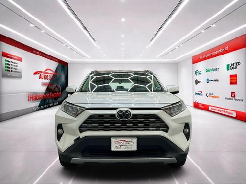 Blizzard Pearl 2020 Toyota RAV4 Limited