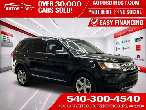 Black Metallic 2019 Ford Explorer XLT