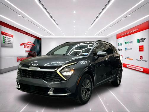 Gravity Gray 2023 Kia Sportage SX