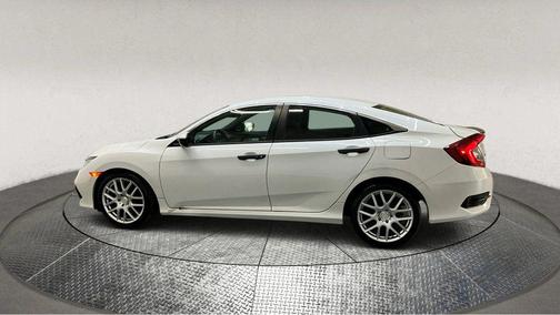 Platinum White Pearl 2020 Honda Civic Sport