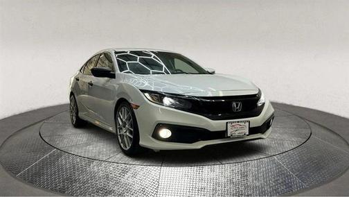 Platinum White Pearl 2020 Honda Civic Sport