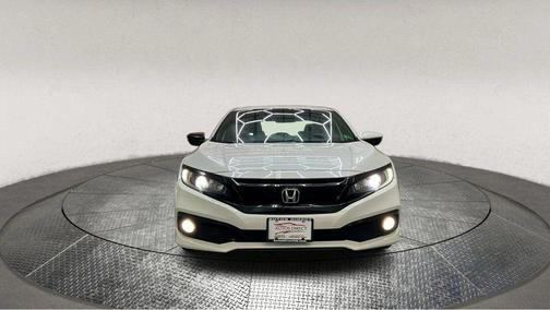 Platinum White Pearl 2020 Honda Civic Sport
