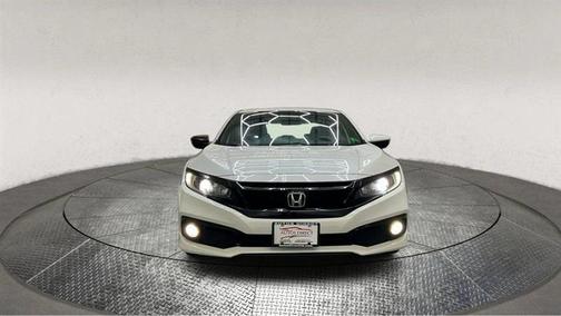 Platinum White Pearl 2020 Honda Civic Sport