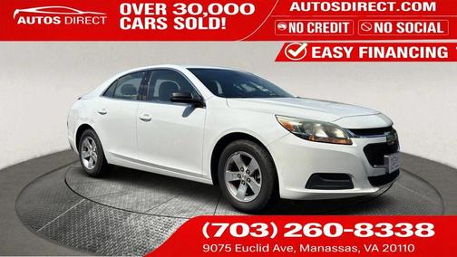 Summit White 2014 Chevrolet Malibu 1LS