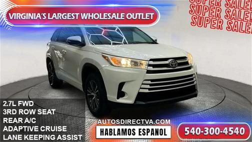 2017 Toyota Highlander LE I4