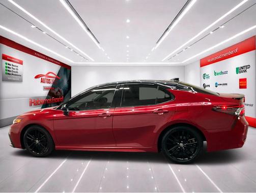 Midnight Black Metallic 2022 Toyota Camry XSE