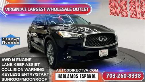 2022 INFINITI QX50 LUXE AWD