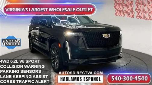 2022 Cadillac Escalade ESV Sport