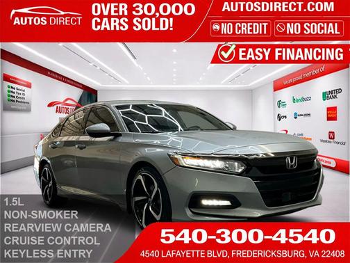 Modern Steel Metallic 2020 Honda Accord Sport 1.5T