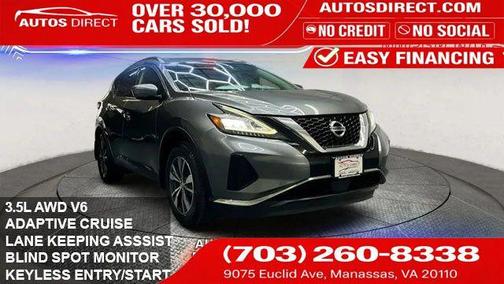 Gun Metallic 2020 Nissan Murano SV Intelligent AWD