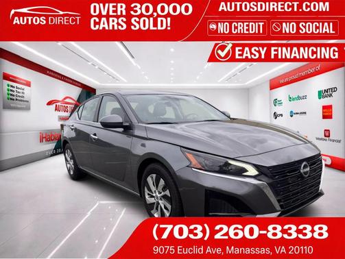 Gun Metallic 2023 Nissan Altima S FWD