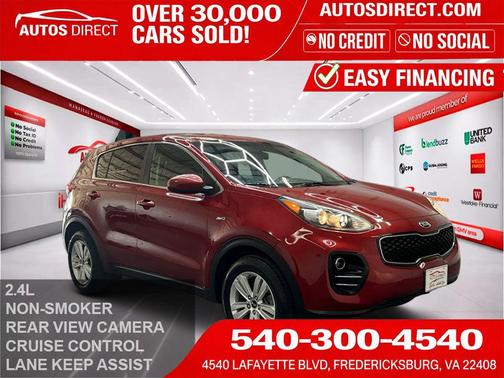 Hyper Red 2019 Kia Sportage LX