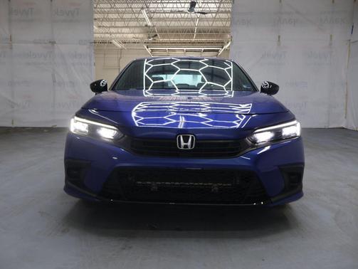 Aegean Blue Metallic 2024 Honda Civic Sport
