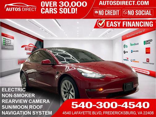 Red Multi-Coat 2022 Tesla Model 3 Standard Range