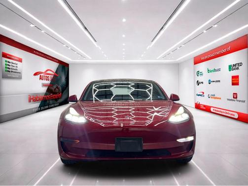 Red Multi-Coat 2022 Tesla Model 3 Standard Range